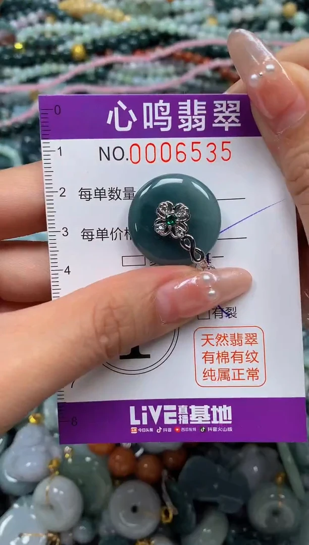 颈饰未镶嵌翡翠闪购006535