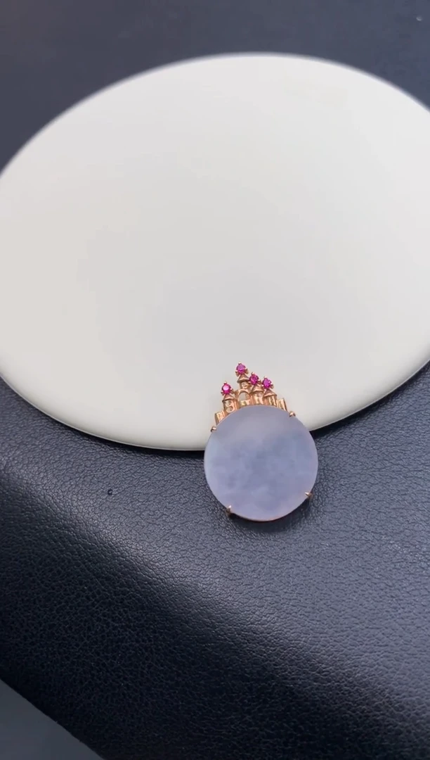 18K金镶嵌定制翡翠48小时鉴赏期 退货不扣服务费