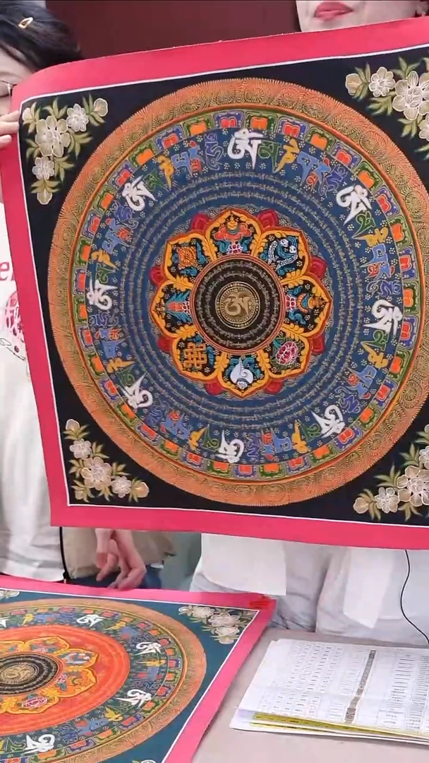 装裱画B0530GMD875吉祥八宝