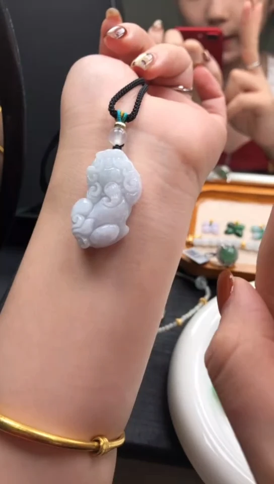 18K金镶嵌手链翡翠天然缅甸A货翡翠