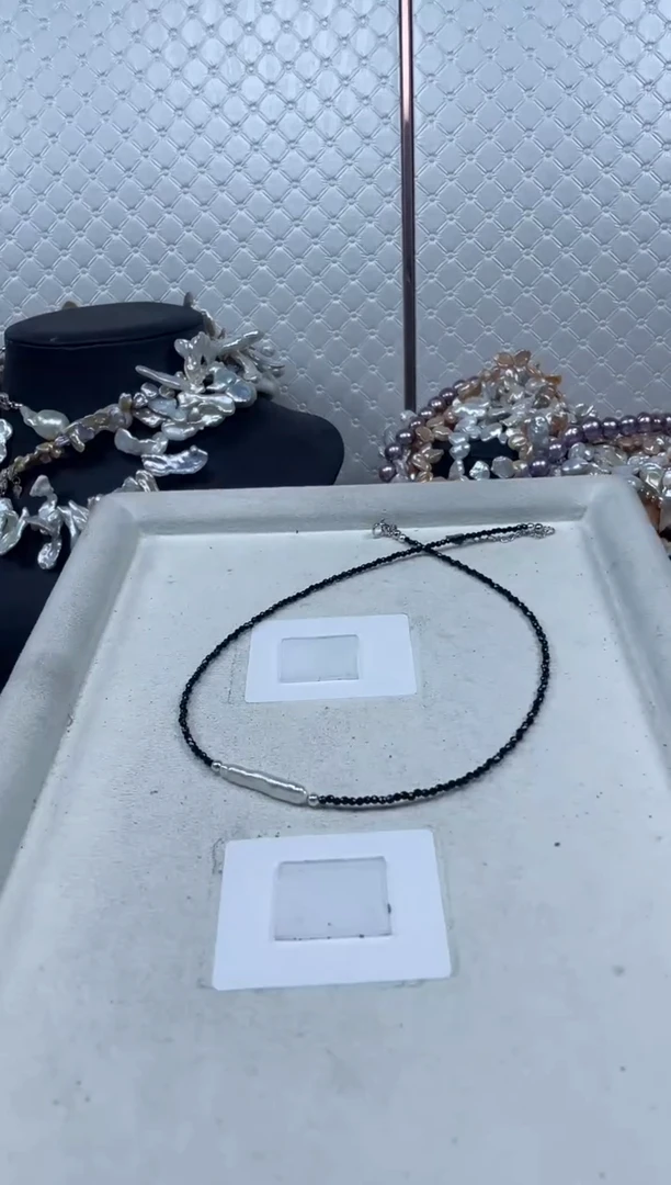 淡水珍珠未镶嵌项链【纯恬珍珠】（多样性发货发一）