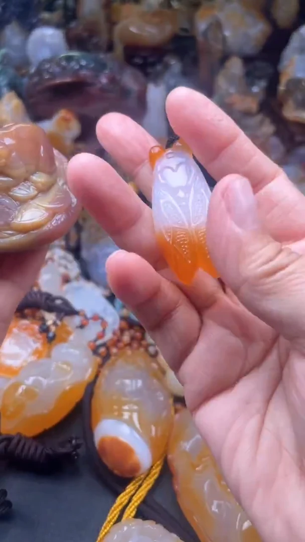 【闪购商品】玛瑙/玉髓颈饰未镶嵌AA