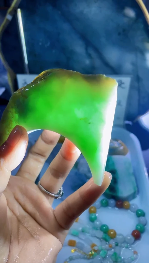 未镶嵌挂件翡翠天然缅甸翡翠A货