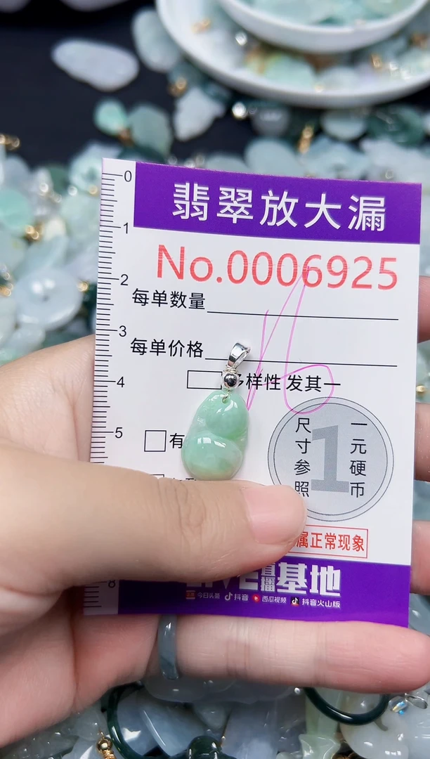 颈饰未镶嵌翡翠6925