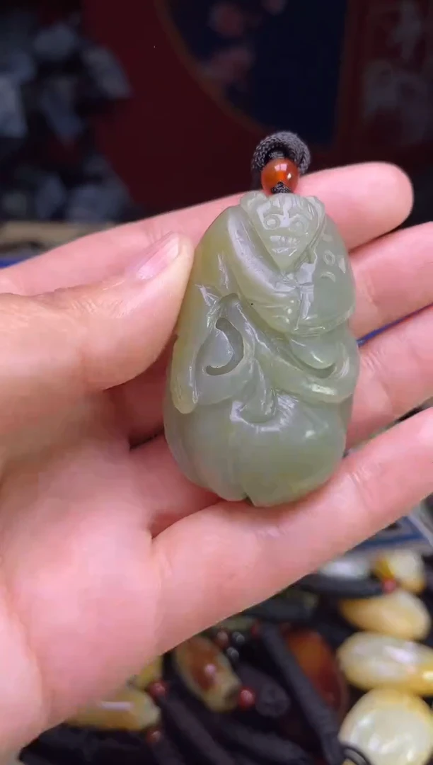 颈饰未镶嵌和田玉123