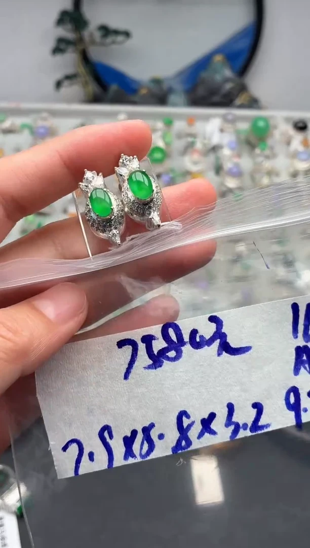 未镶嵌定制翡翠毛货需精细抛光+发货拍一发一