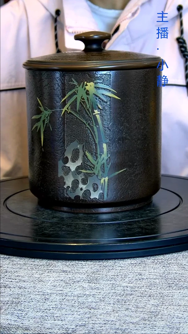 全手工紫陶茶罐精磨200克饼7片230