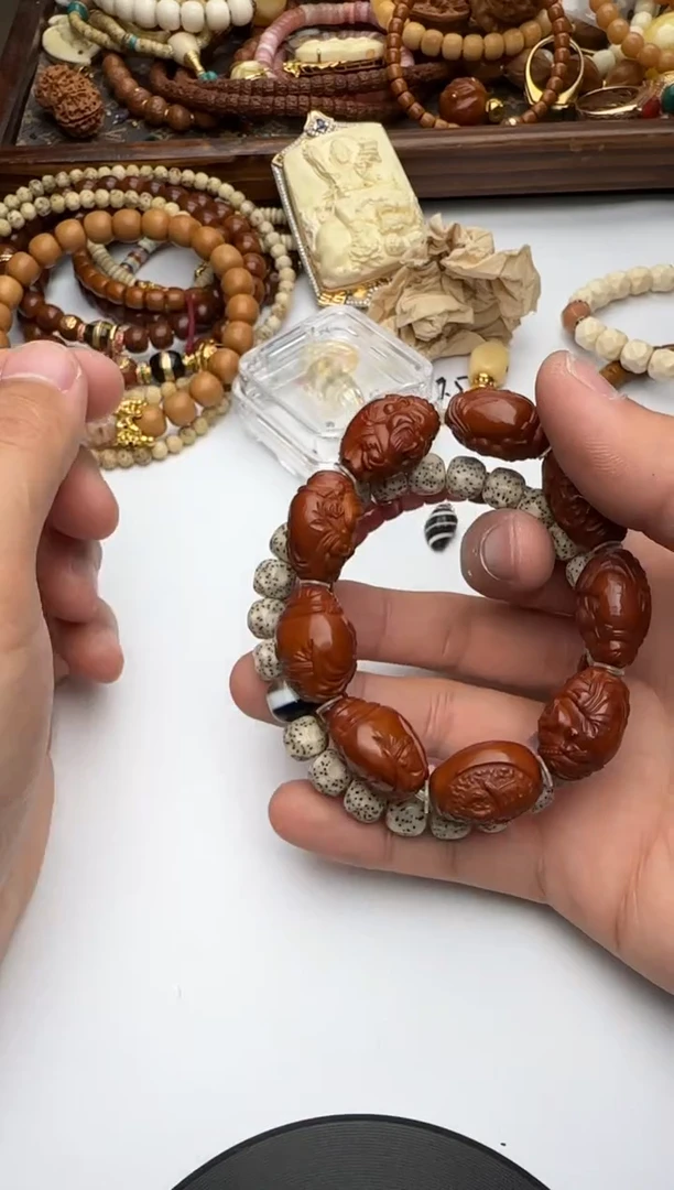 【闪购商品】橄榄核吊坠橄榄核手串813541123