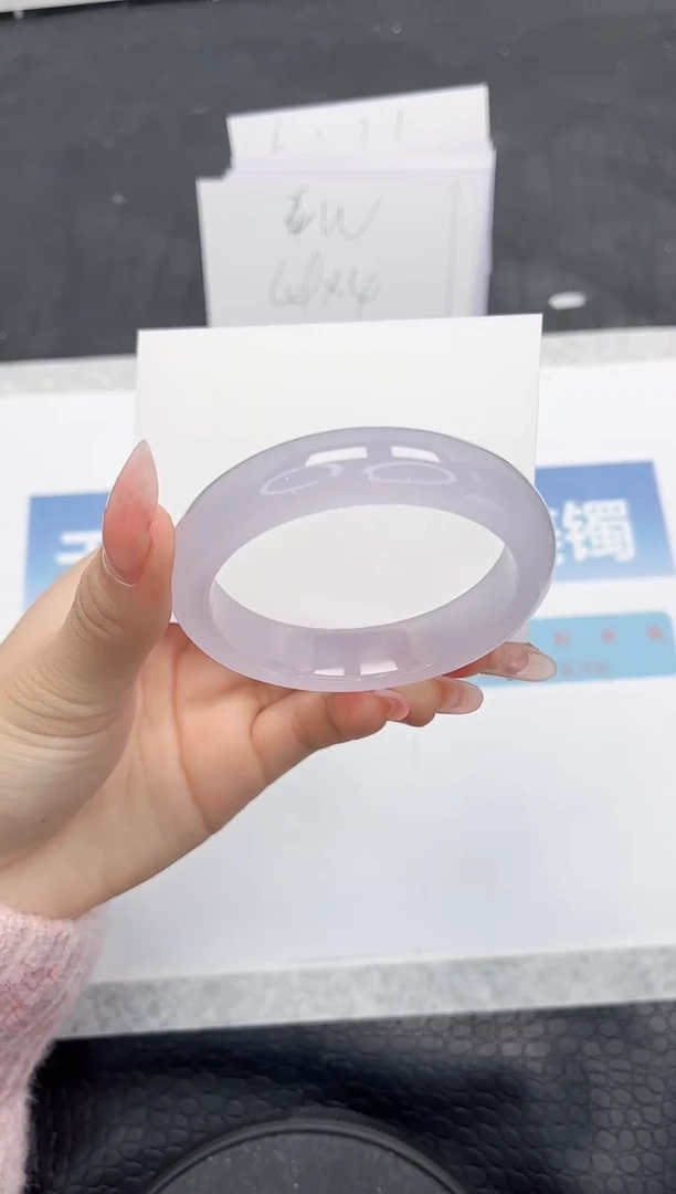 【闪购商品】石英质玉手镯未镶嵌L455-54