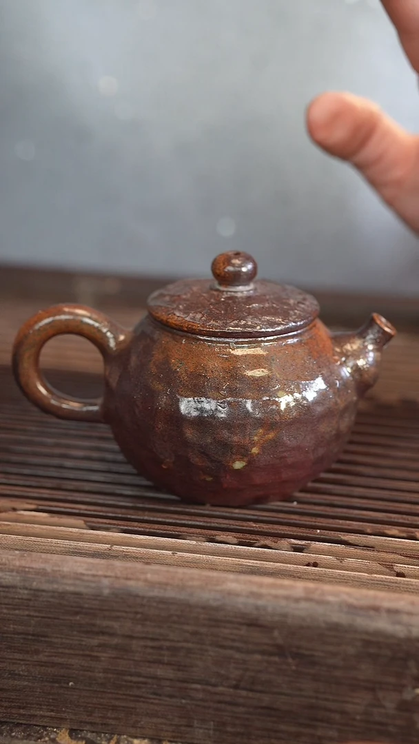 茶壶紫砂原矿手工制作190cc