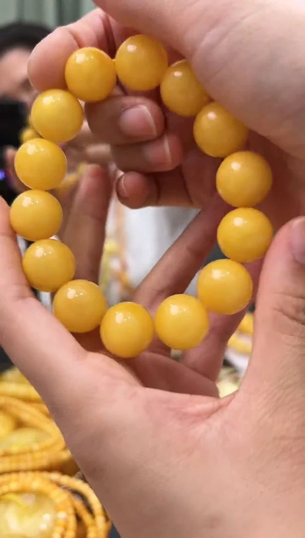 【闪购商品】琥珀手串未镶嵌蜜蜡手串