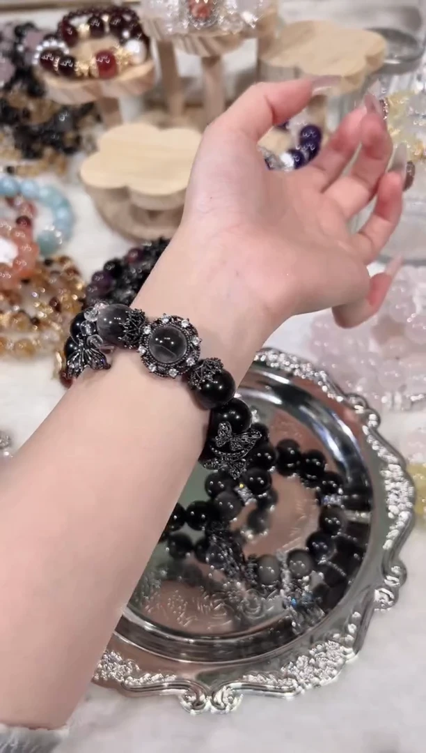 【闪购商品】水晶手链未镶嵌天然水晶默认微瑕 多样性发货发其一