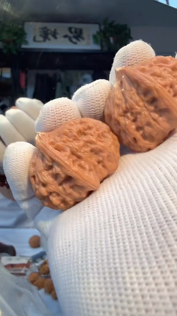 把件龙脊菩提002 玉枕元宝34-39