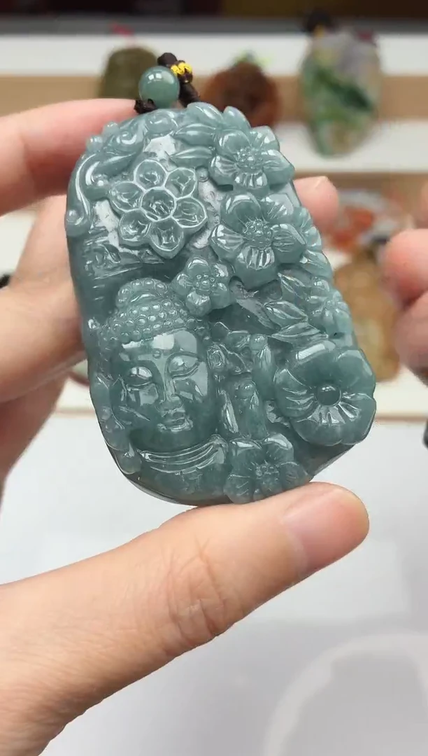 颈饰未镶嵌翡翠牌子