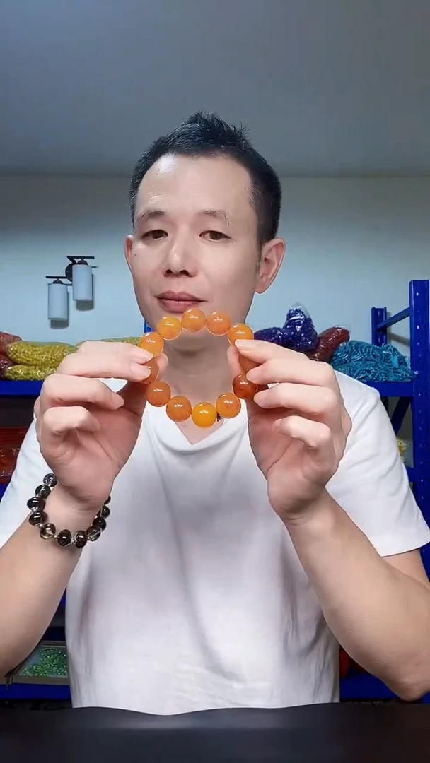 未镶嵌颈饰玛瑙/玉髓DY004印尼山龟甲手串20mm