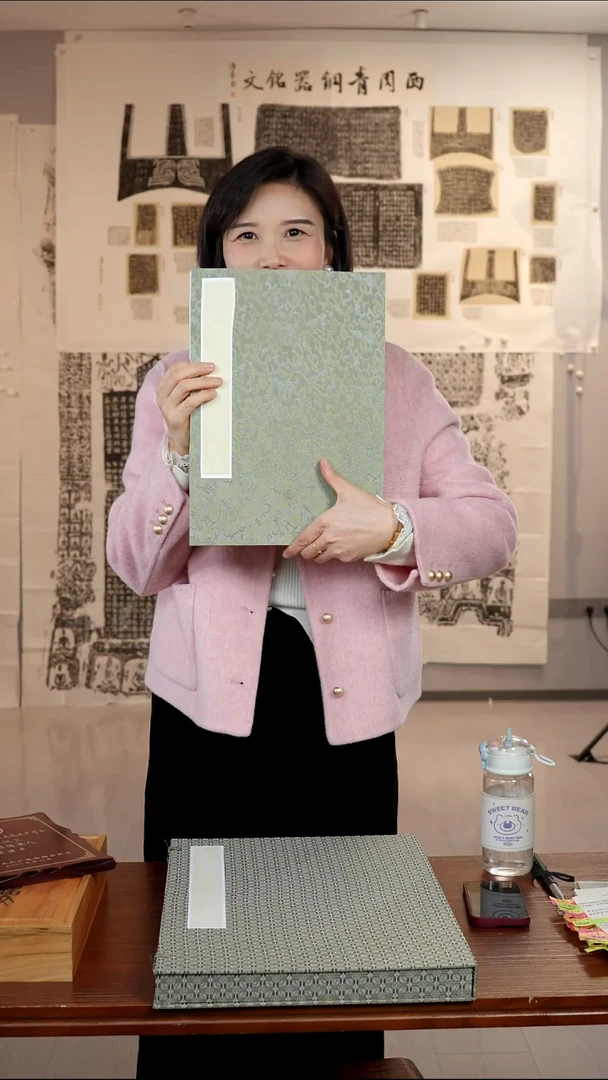 拓片用纸印石一**月非遗传承拓片