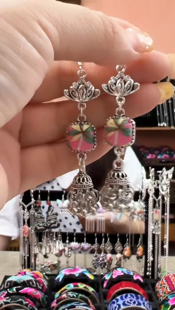 织绣艺枝独绣老绣饰品2