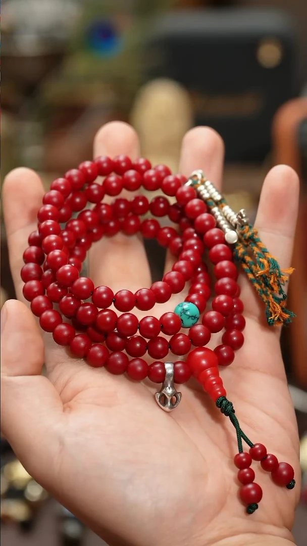 手串柏香籽/百香籽  老  一代怀业全套108颗