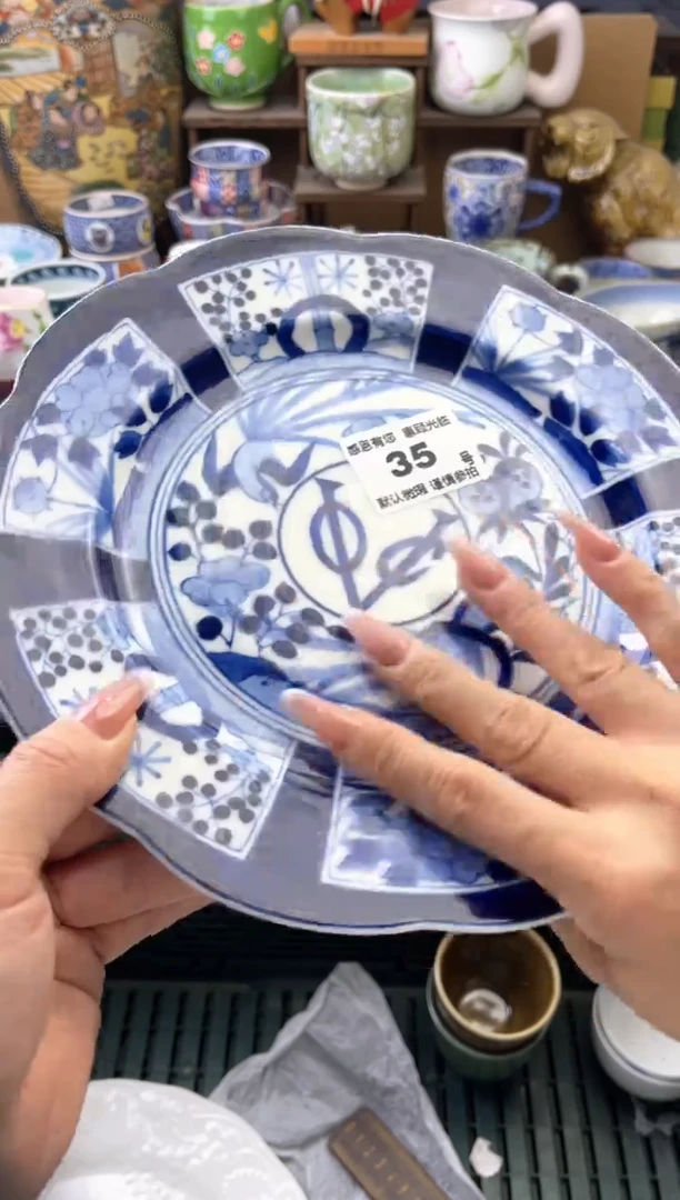 瓷片?*如35号六六工艺品瓷器