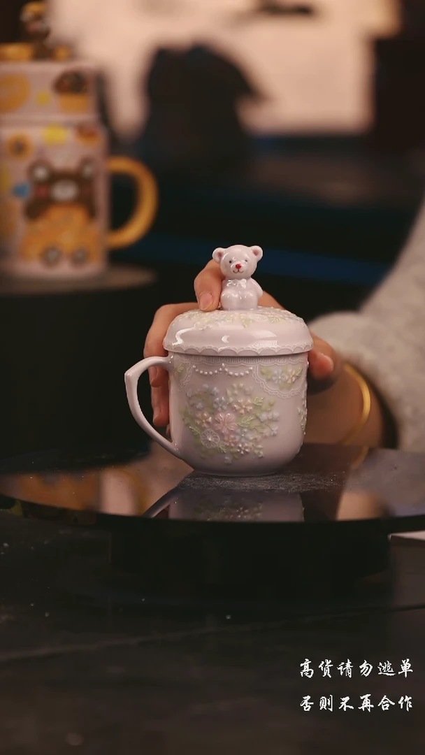 陶瓷景德镇可爱设计师款陶瓷