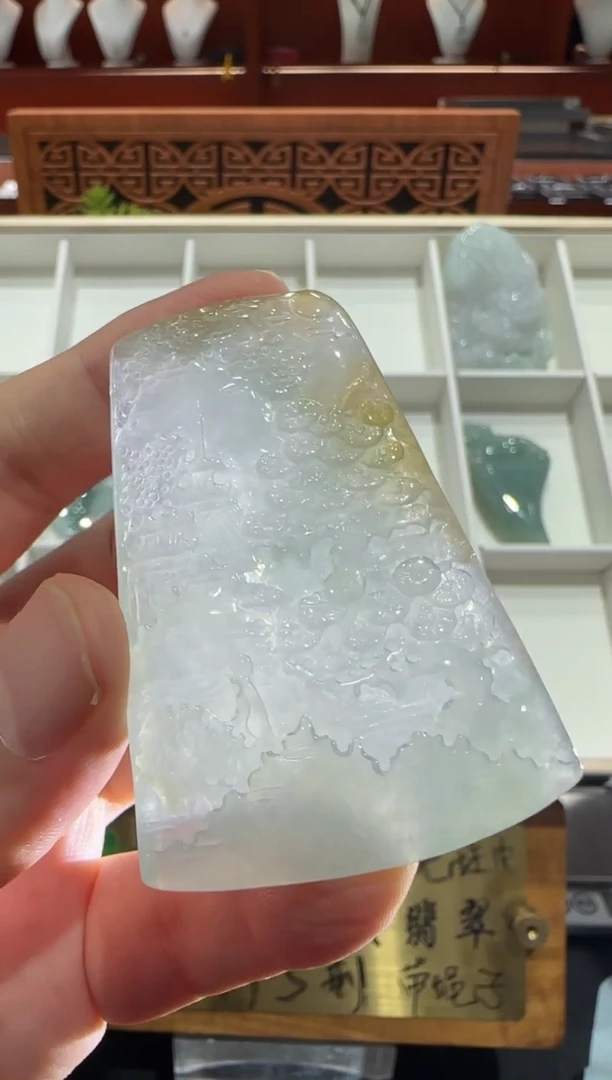 未镶嵌挂件翡翠A货翡翠多样性孤品