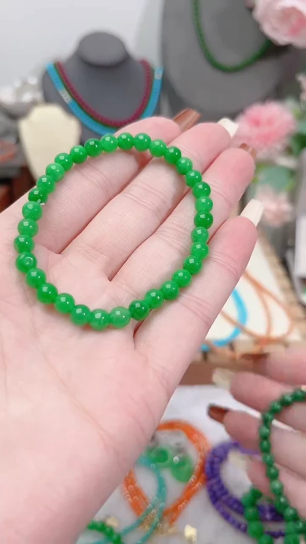 未镶嵌手链翡翠圆99