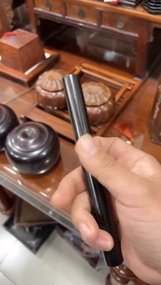 紫檀木茶具开茶刀