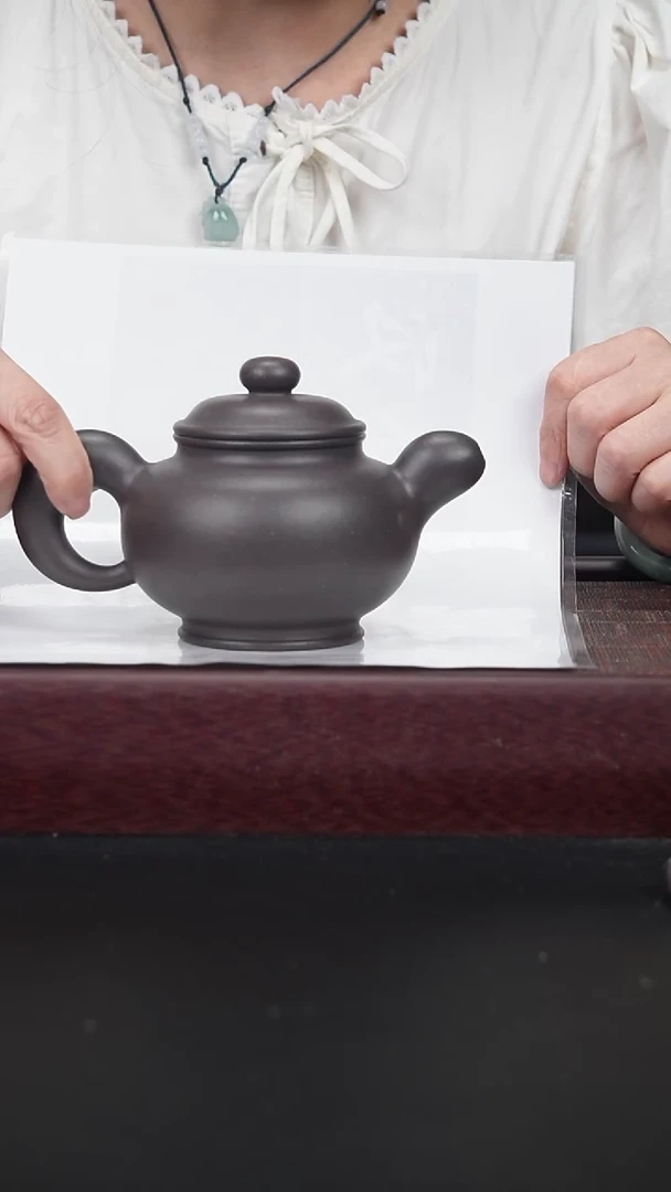 茶壶紫砂天青道洪掇只