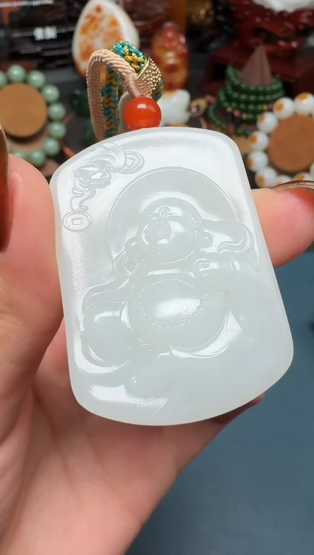 未镶嵌和田玉挂件sls