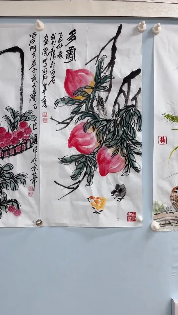国画武天庆老师多寿
