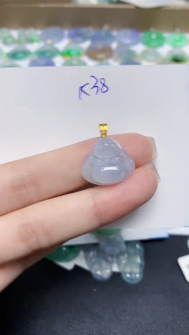 颈饰未镶嵌翡翠天然缅甸翡翠A货翡翠百元以上9元证书费自理