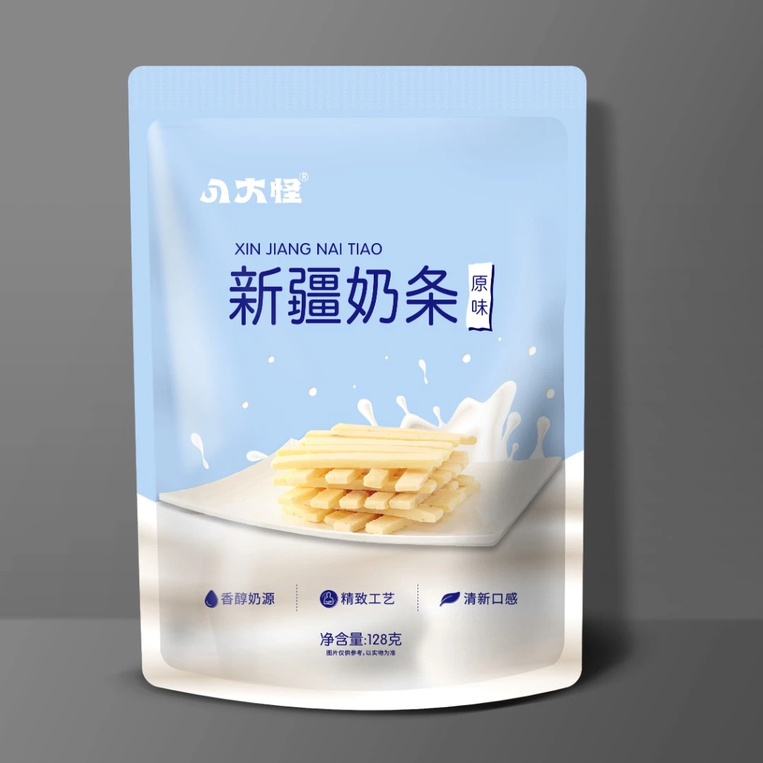 【八大怪】新疆原味奶条，奶香浓郁128g*2袋