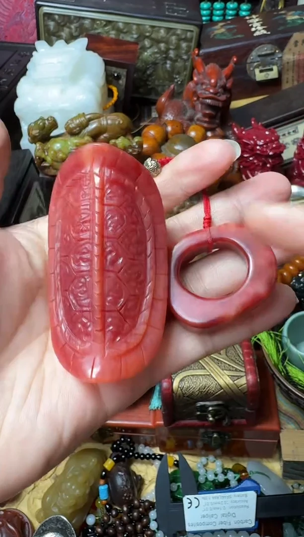 鹿骨把件主播推荐：一物一拍，讲解为准！