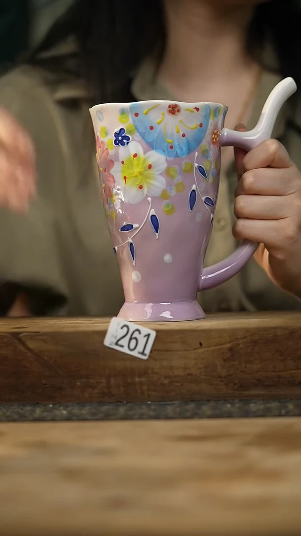 设计师手作款 吸管杯