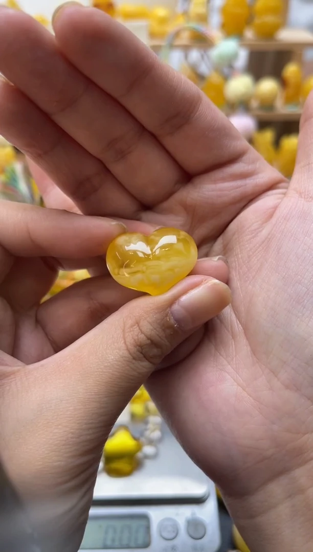 琥珀未镶嵌珠宝奇石074琥珀蜜蜡微瑕