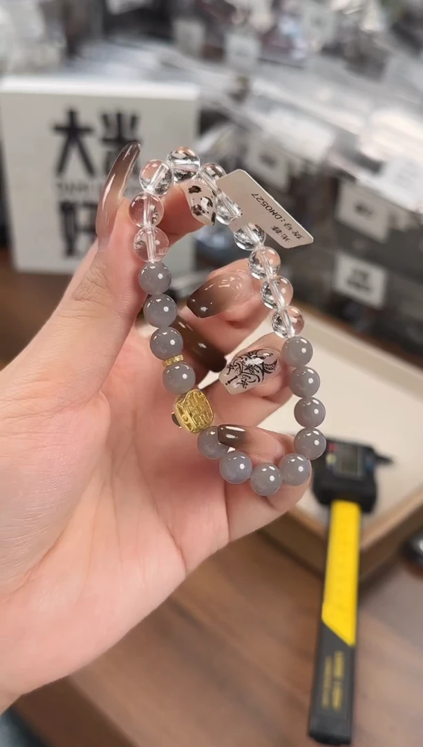 未镶嵌手链水晶F89【 】手链多样性发一