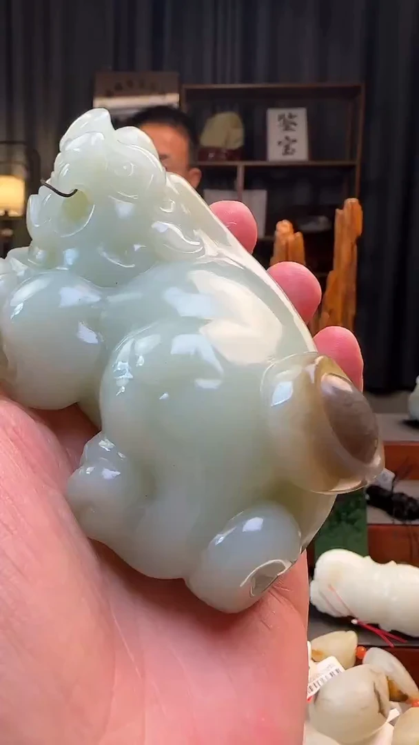 吊坠(不含链)未镶嵌和田玉摆件