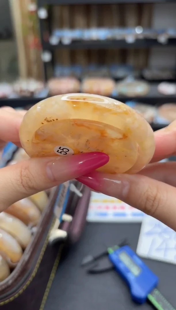 未镶嵌手镯石英质玉12(55圈赠送镯心)