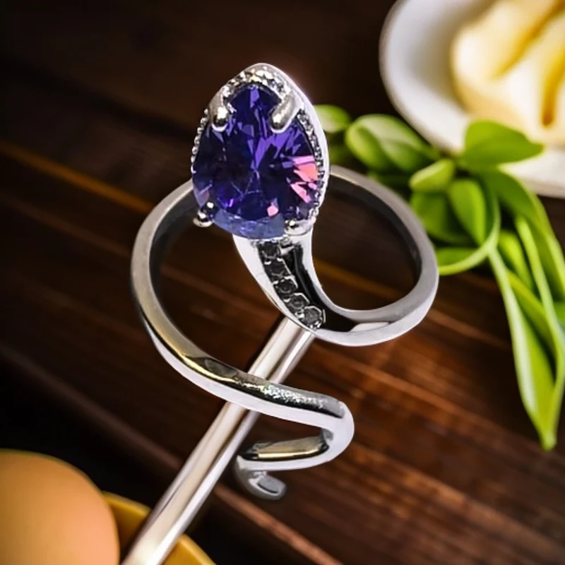 925银戒指 （老银工厂3号店）13精品时尚蛇戒指（多样性发一