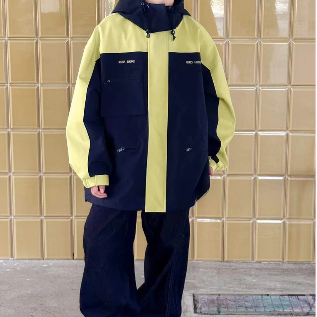 男童新秋款撞色休闲外套 7319