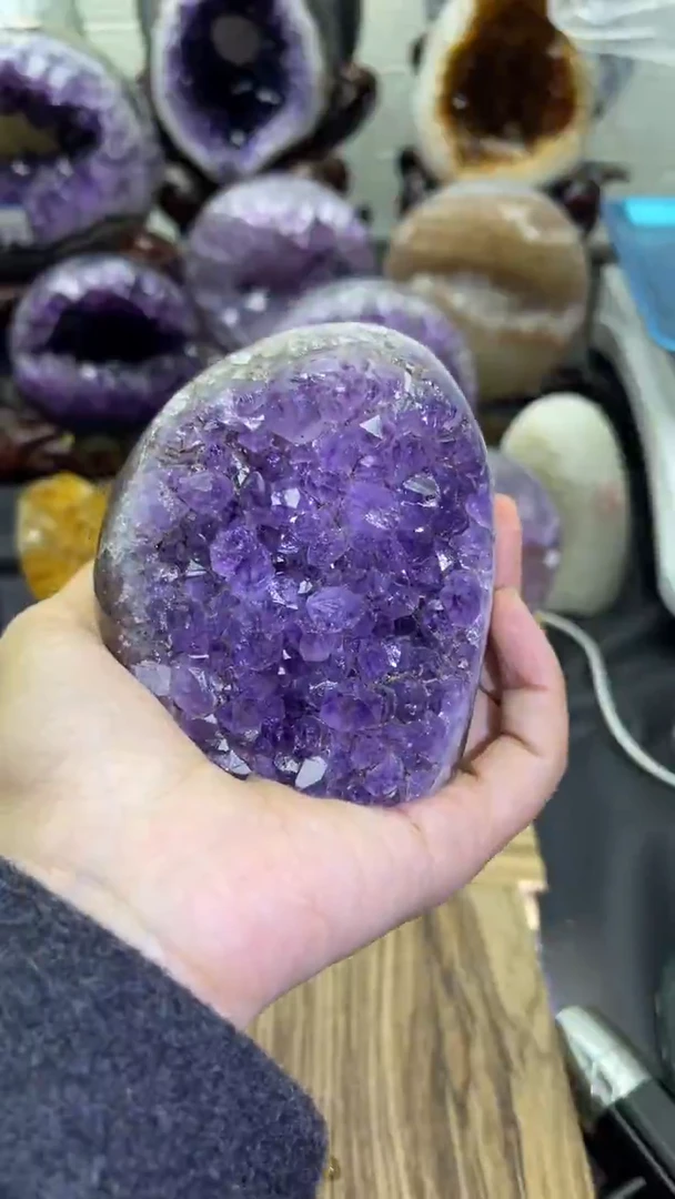 未镶嵌大型摆件（非配饰）紫晶611号摆件