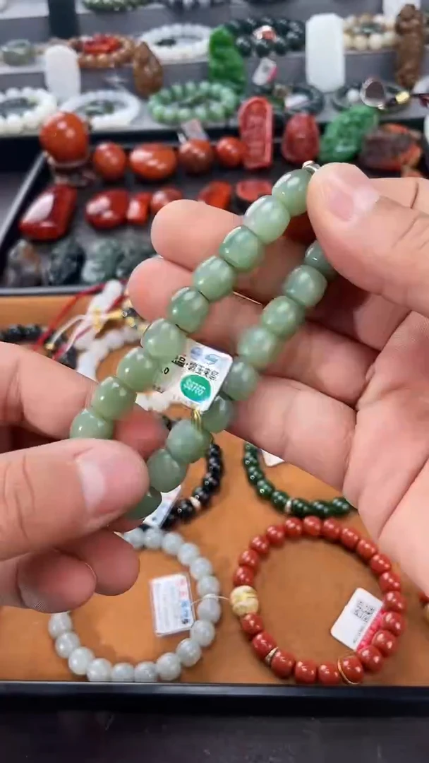 手串未镶嵌和田玉多样性发一件THTY258