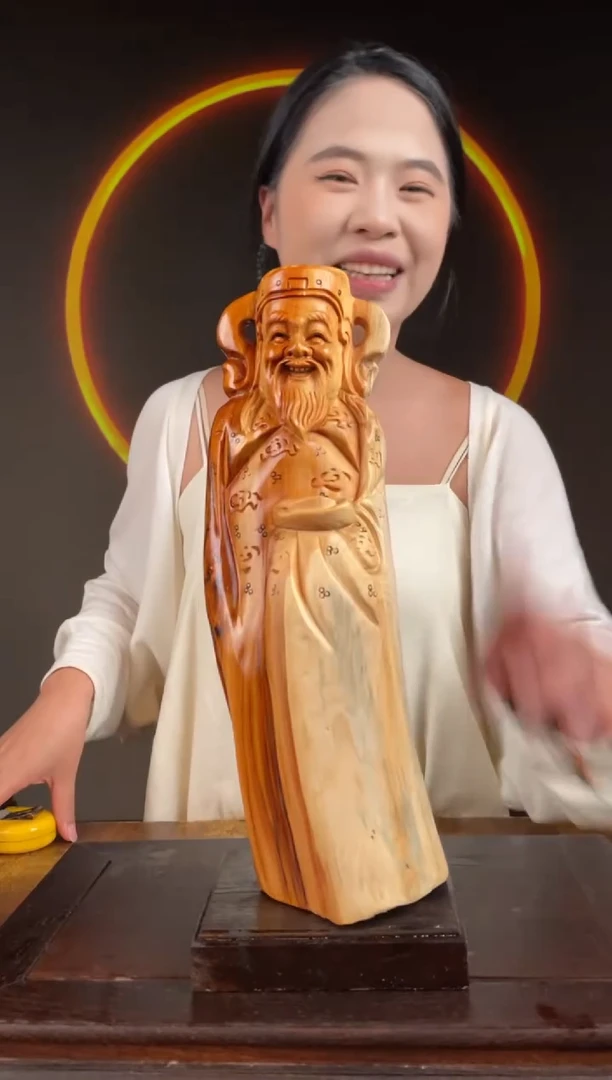 柏木（崖柏）手工摆件,先抢先得! 编号:38