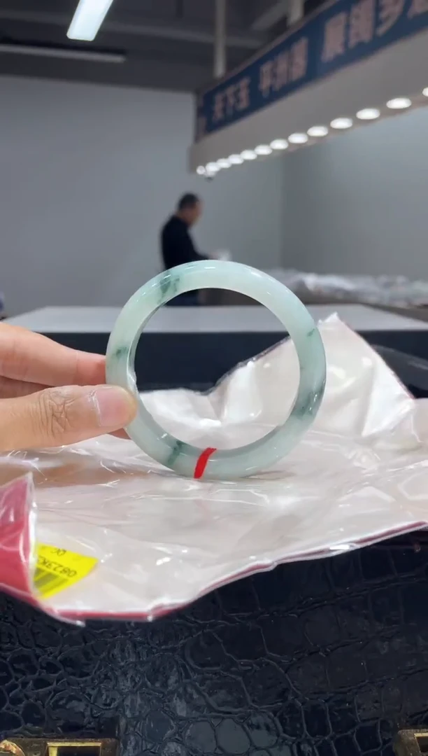 未镶嵌手镯翡翠24 5758