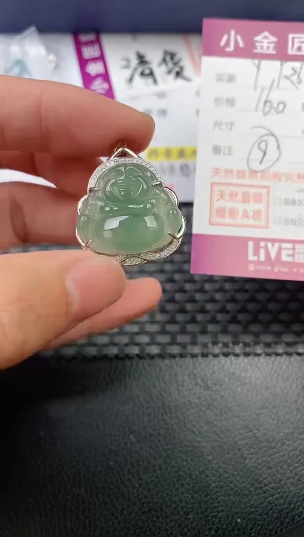 翡翠银S925镶嵌颈饰鄢*·