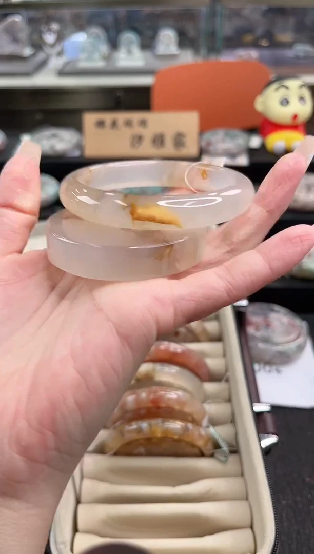 未镶嵌手镯石英质玉61圈口（赠品镯心）3749506