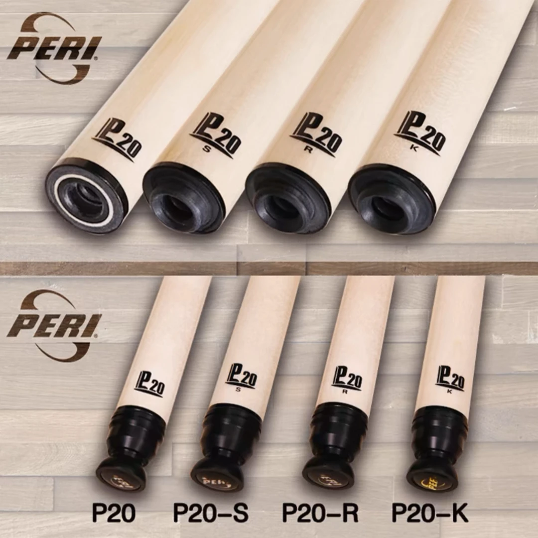 PERI/皮尔力通配大头前节前肢台球杆P20P8可接十牙九球单支