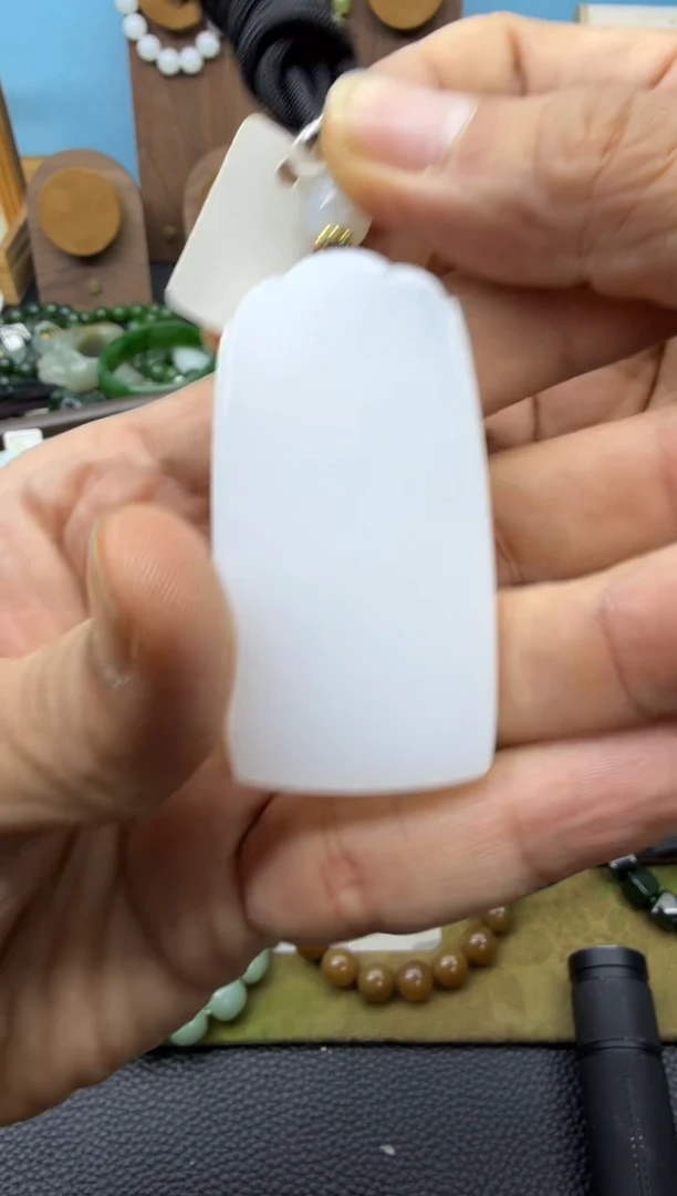 颈饰未镶嵌和田玉粉*匠95