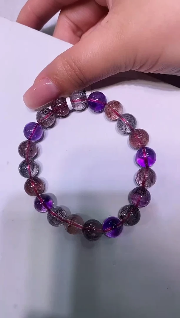 未镶嵌手链水晶多样性发其一超七9.5+