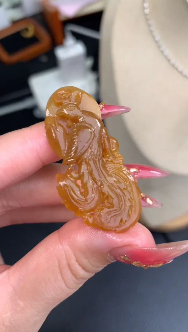 未镶嵌定制翡翠凤凰